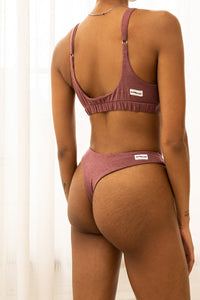 Tanga taille haute - paquets multiples